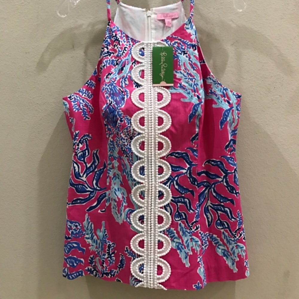 Lily Pulitzer Annabelle Top Samba